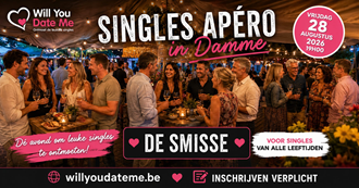 foto: Singles Apéro in Damme (28 augustus 2026)